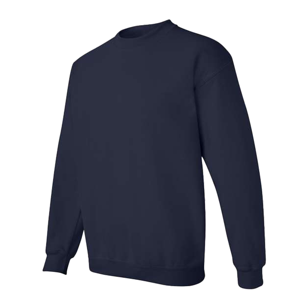 Gildan Unisex Navy Heavy Blend  Crewneck Sweatshirt