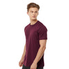 Tultex Unisex Burgundy Fine Jersey T-Shirt