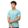 Tultex Unisex Heather Purist Blue Fine Jersey T-Shirt
