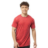 Tultex Unisex Heather Red Fine Jersey T-Shirt