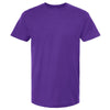 Tultex Unisex Purple Fine Jersey T-Shirt