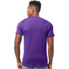 Tultex Unisex Purple Fine Jersey T-Shirt