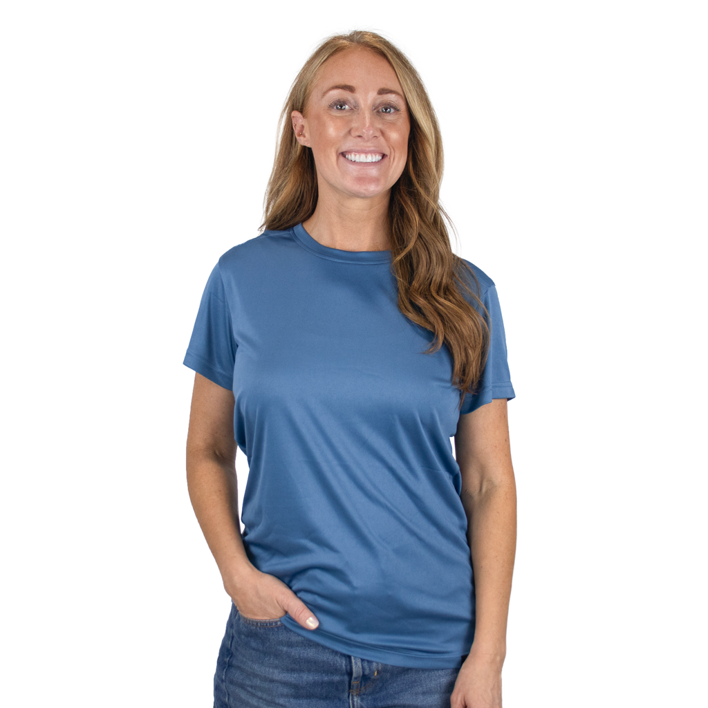 Zusa Women's Niagara Blue Breezy Tee 2.0