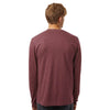 Tultex Unisex Heather Burgundy Fine Jersey Long Sleeve T-Shirt