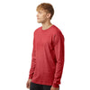 Tultex Unisex Heather Red Fine Jersey Long Sleeve T-Shirt