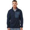 Columbia Men's Collegiate Navy/Dark Mountain Hike Half-Zip Pullover