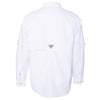 Columbia Men's White PFG Bahama Long Sleeve Shirt