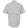 Columbia Men's Cool Grey PFG Bahama Short Sleeve Shirt