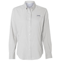 Columbia Women's Cool Grey PFG Tamiami Long Sleeve Shirt