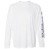 Columbia Men's White/Nightshade PFG Terminal Tackle Long Sleeve T-Shirt