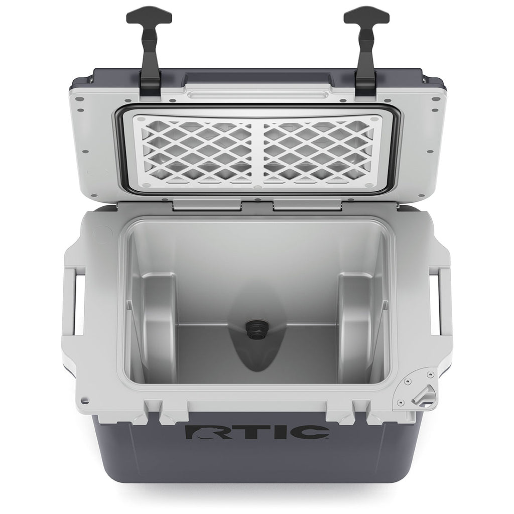 RTIC Dark Grey & Cool Grey 22 QT Ultra-Light Wheeled Cooler