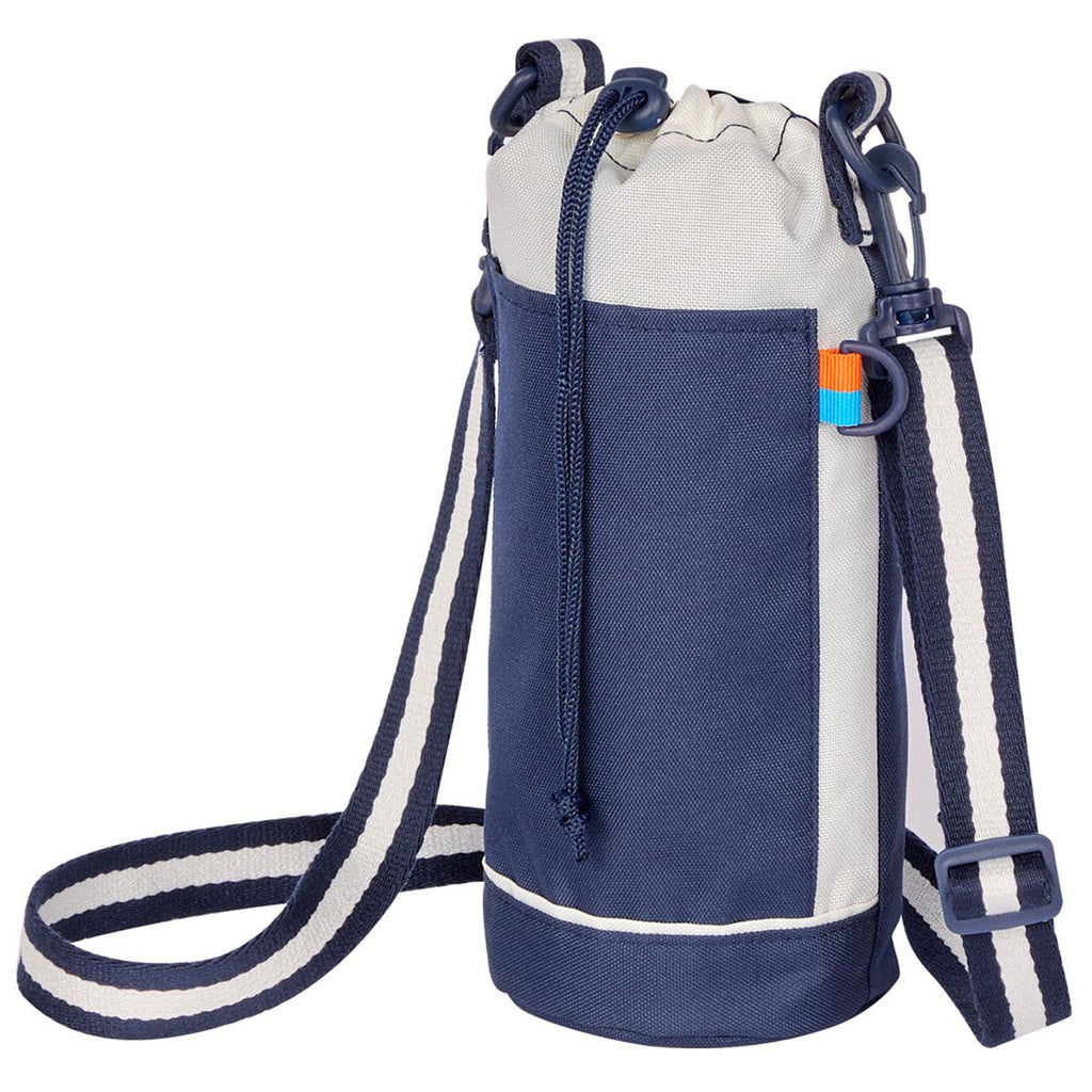 Leed's Navy Retro Sport Recycled Bottle Sling