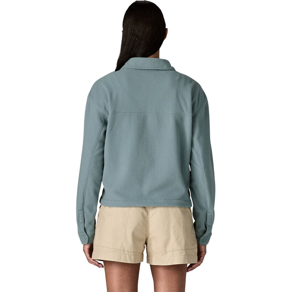 Patagonia Women's Blue Sage Micro D Fleece Shirt Jacket