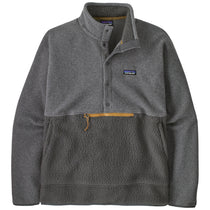 Patagonia Men's Forge Grey Retro Pile Half-Snap Fleece Pullover