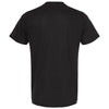 Tultex Unisex Black Poly-Rich T-Shirt