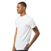 Tultex Unisex White Poly-Rich T-Shirt
