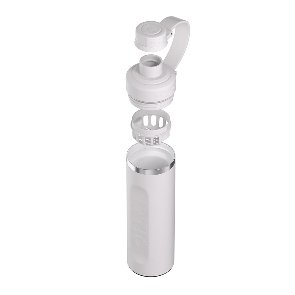 RTIC Cool Grey 24oz Refuel Bottle