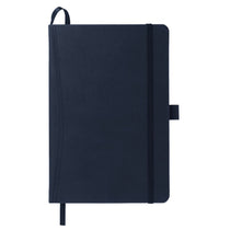 JournalBooks Navy 5.75'' x 8.5'' FSC Mix Pedova Pocket Bound JournalBook