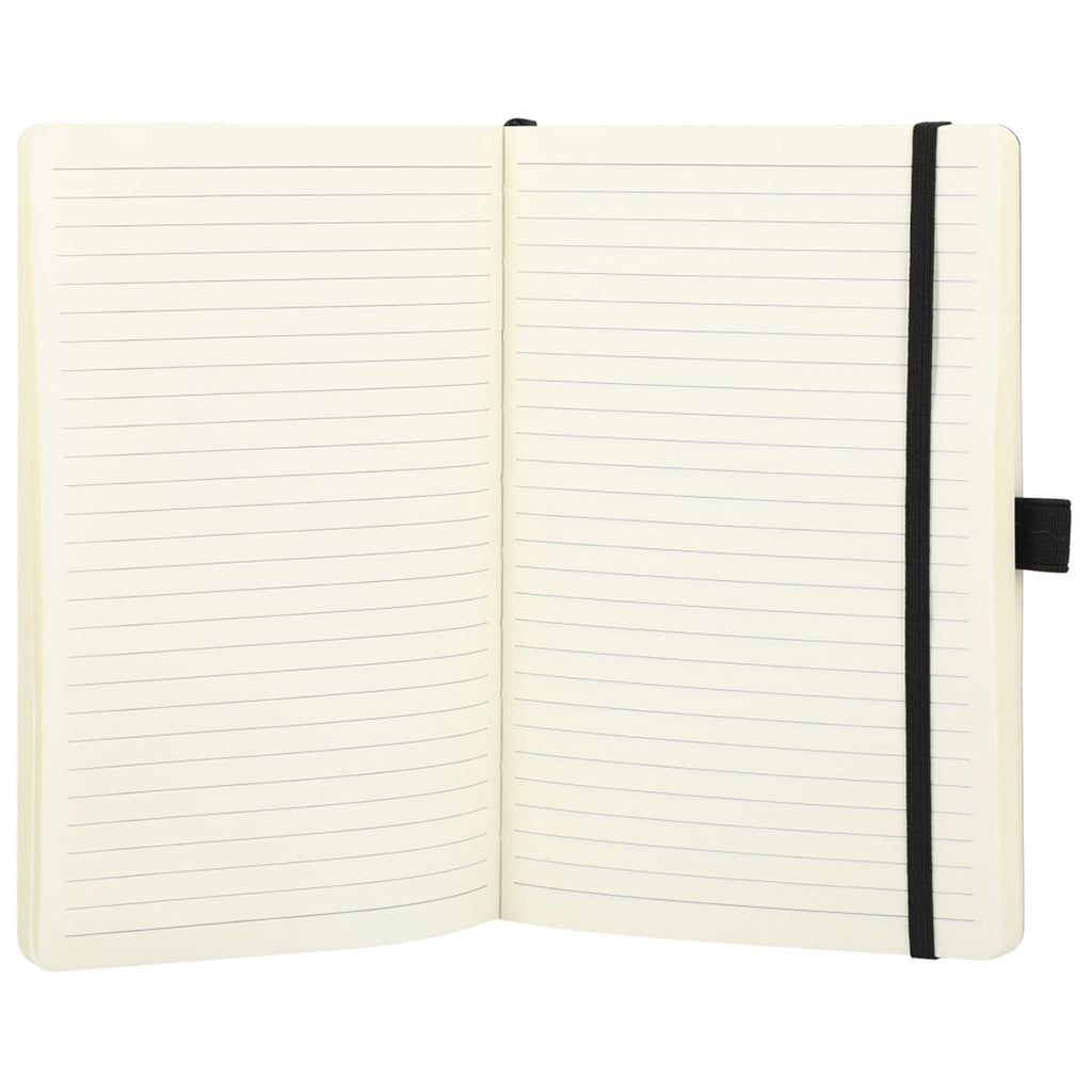 JournalBooks Black Skiva Soft Bound Notebook