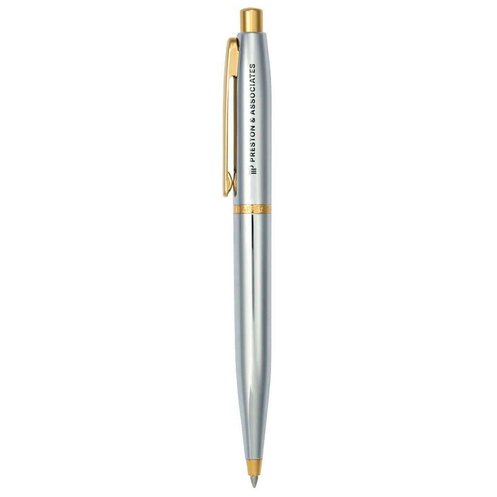 Sheaffer Silver VFM Polished Chrome with Gold Ballpoint