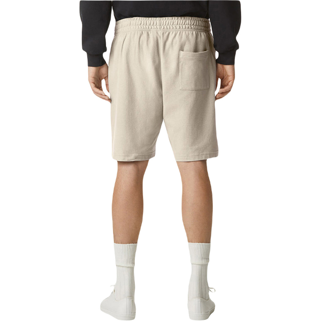 American Apparel Unisex Bone Pique Gym Short