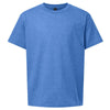 Gildan Youth Heather Royal Light Cotton T-Shirt