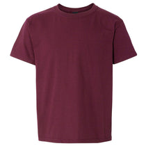 Gildan Youth Maroon Light Cotton T-Shirt