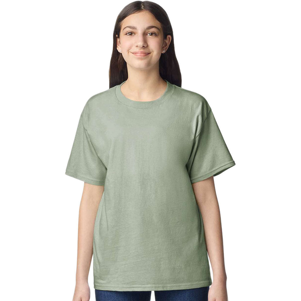 Gildan Youth Sage Light Cotton T-Shirt