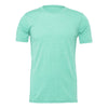 Bella + Canvas Unisex Heather Mint Jersey Short-Sleeve T-Shirt
