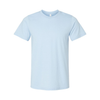 Bella + Canvas Unisex Heather Baby Blue CVC Jersey Tee