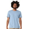 Bella + Canvas Unisex Heather Baby Blue CVC Jersey Tee