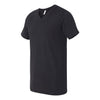 Bella + Canvas Unisex Vintage Black Jersey Short-Sleeve V-Neck T-Shirt