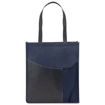 Hit Navy with Black Pisces rPET Non-Woven Tote Bag