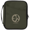Hit Olive Hudson rPET Leatherette Tech Organizer