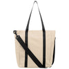 Hit Beige Hudson rPET Leatherette Computer Tote Bag