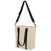 Hit Beige Hudson rPET Leatherette Computer Tote Bag