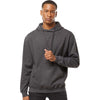 Tultex Unisex Heather Charcoal Fleece Hooded Sweatshirt