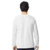 Gildan Unisex White Softstyle Long Sleeve T-Shirt