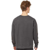 Tultex Unisex Heather Charcoal Fleece Crewneck Sweatshirt