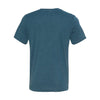 Bella + Canvas Unisex Steel Blue Triblend Short-Sleeve T-Shirt