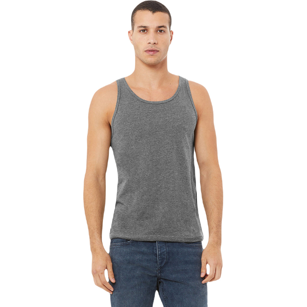 Bella + Canvas Unisex Deep Heather CVC Tank