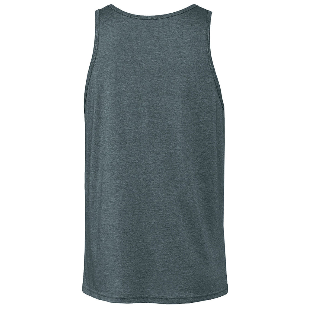 Bella + Canvas Unisex Heather Slate Heather CVC Tank