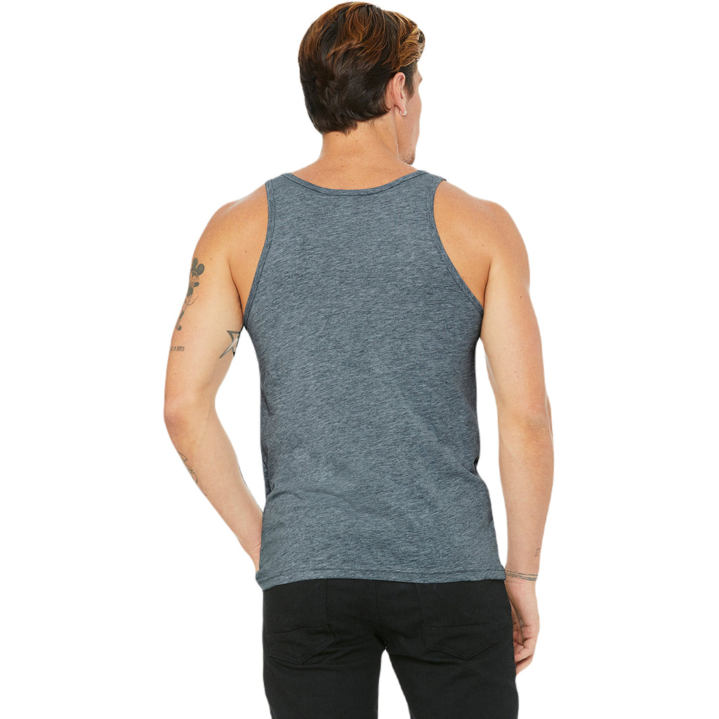 Bella + Canvas Unisex Heather Slate Heather CVC Tank