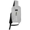 BrandCharger Grey with Black Eco Sling Backpack