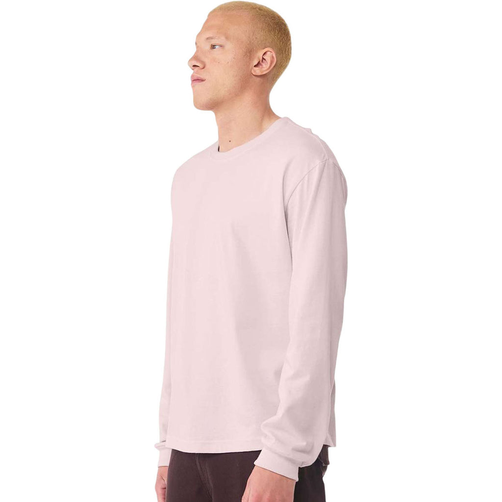 Bella + Canvas Unisex Soft Pink 6 oz. Heavyweight Long Sleeve Tee