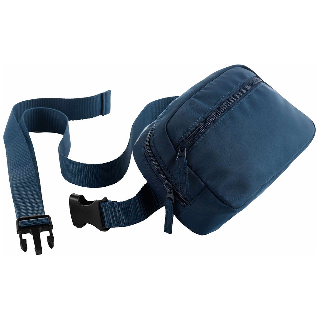 Leed's Navy Recycled Sport Fanny Pack