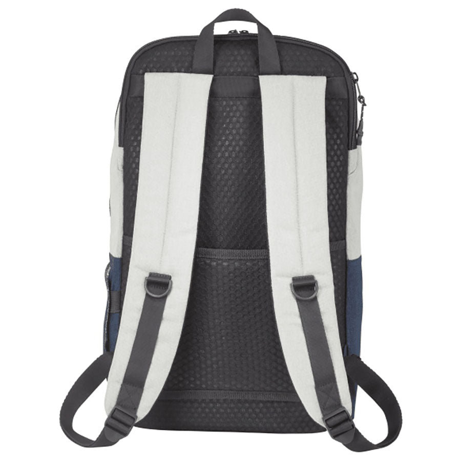 Leed's Navy/Grey NBN Linden 15 Inch Laptop Backpack