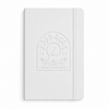 48-Hour Moleskine White Hard Cover Ruled Medium Notebook (4.5