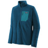 Patagonia Men's Lagom Blue R1 Air Zip-Neck