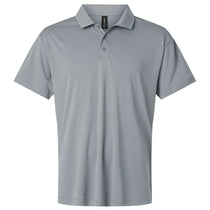 AllPro Men's Heather Steel Pro-Lock Performance Polo